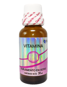 Fotografia de producto Vitamina B3 con contenido de 30 ml de Iq Herbal Products